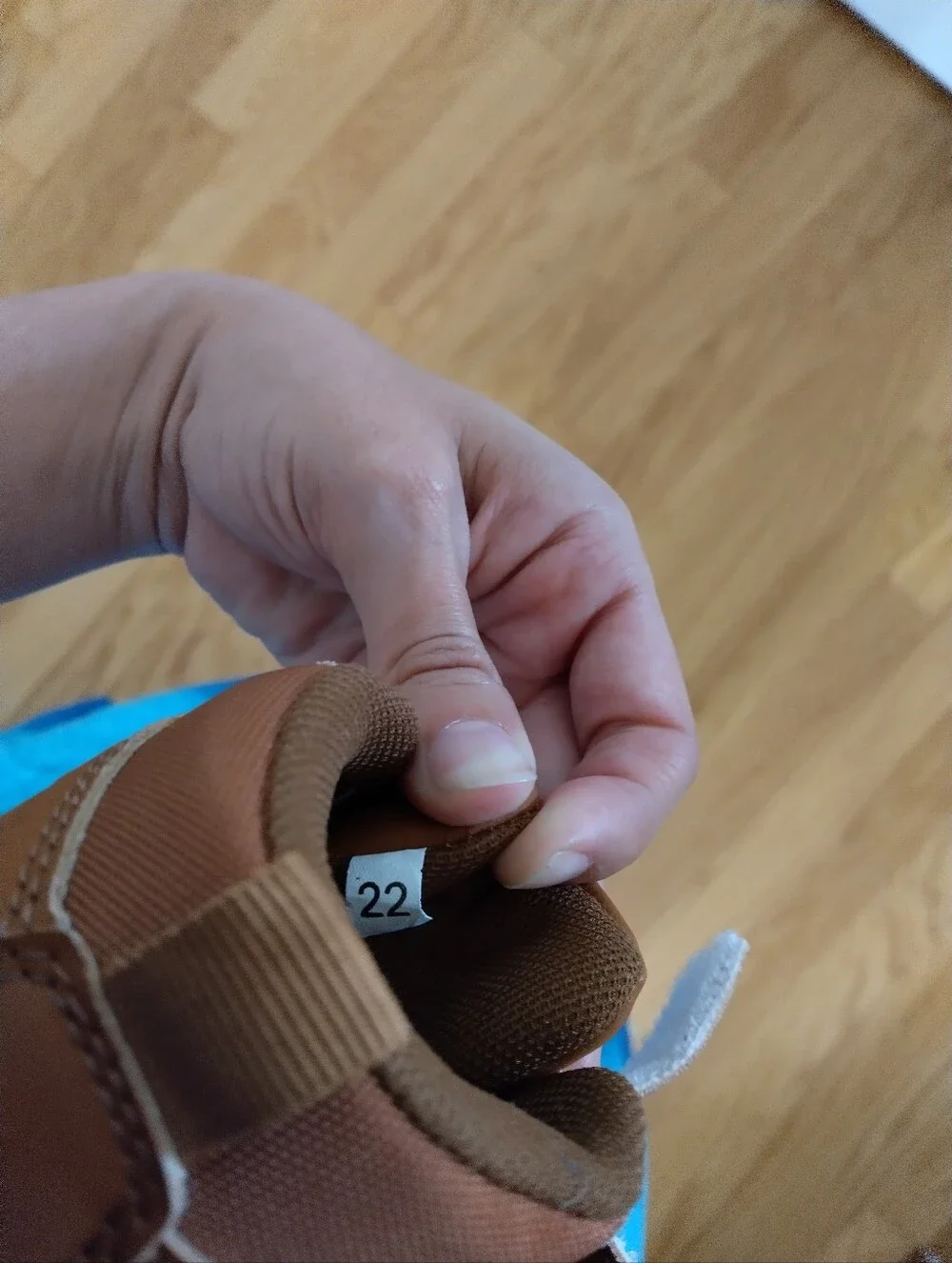 Watelves boots size